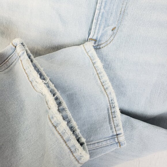 Abercrombie & Fitch Ultra High Rise Ankle Straight Jean Light Wash size 26 - Picture 6 of 12